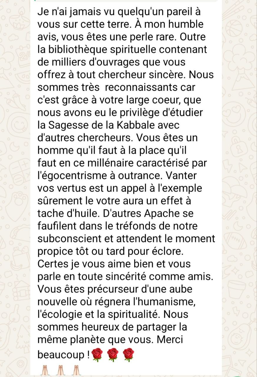 Témoignage authentique