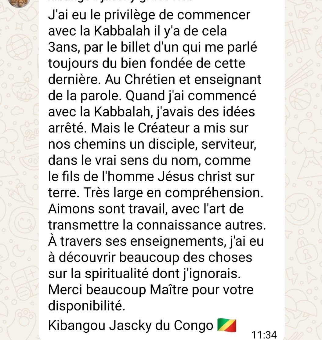 Témoignage WhatsApp authentique