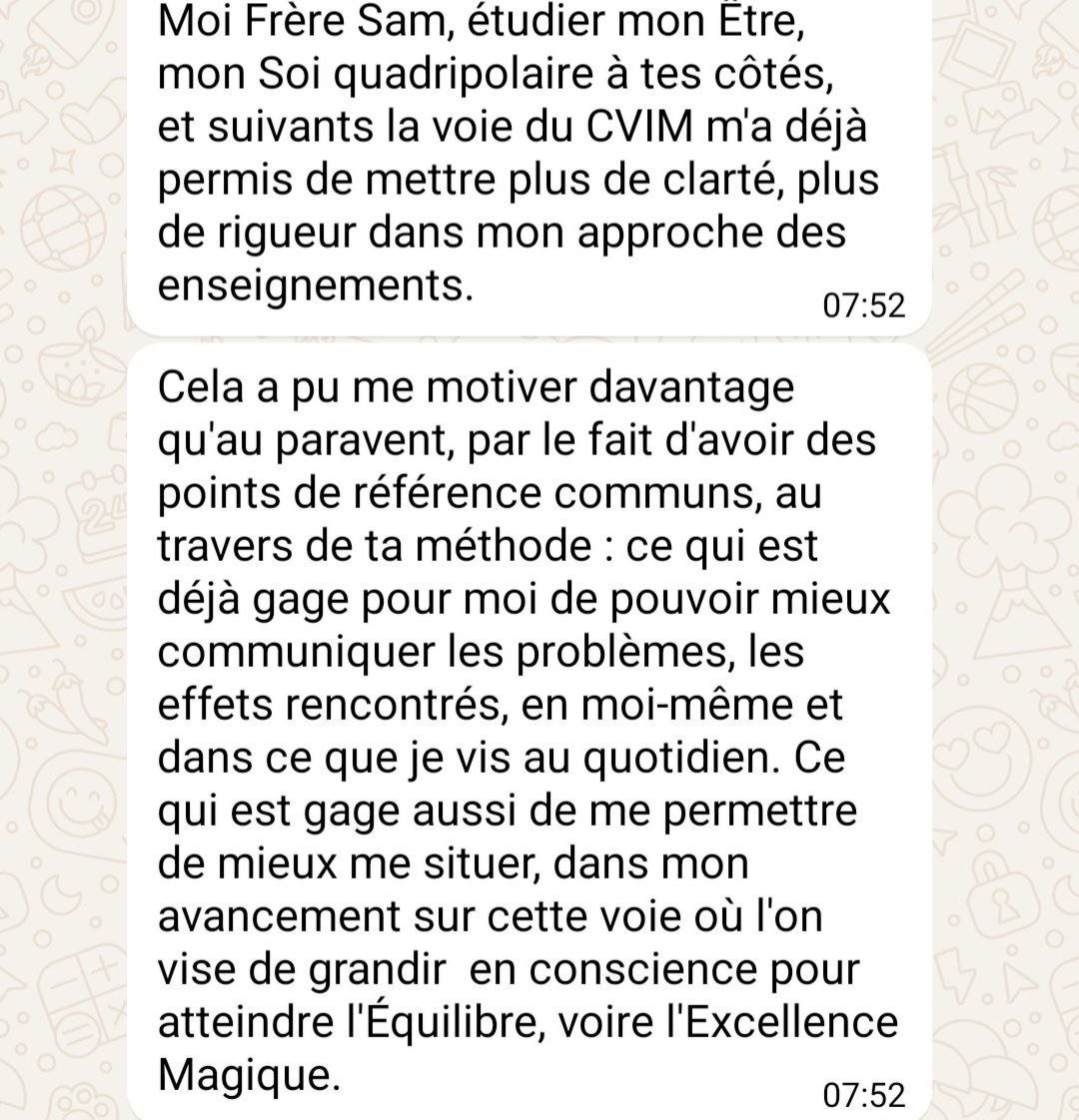 Témoignage WhatsApp authentique